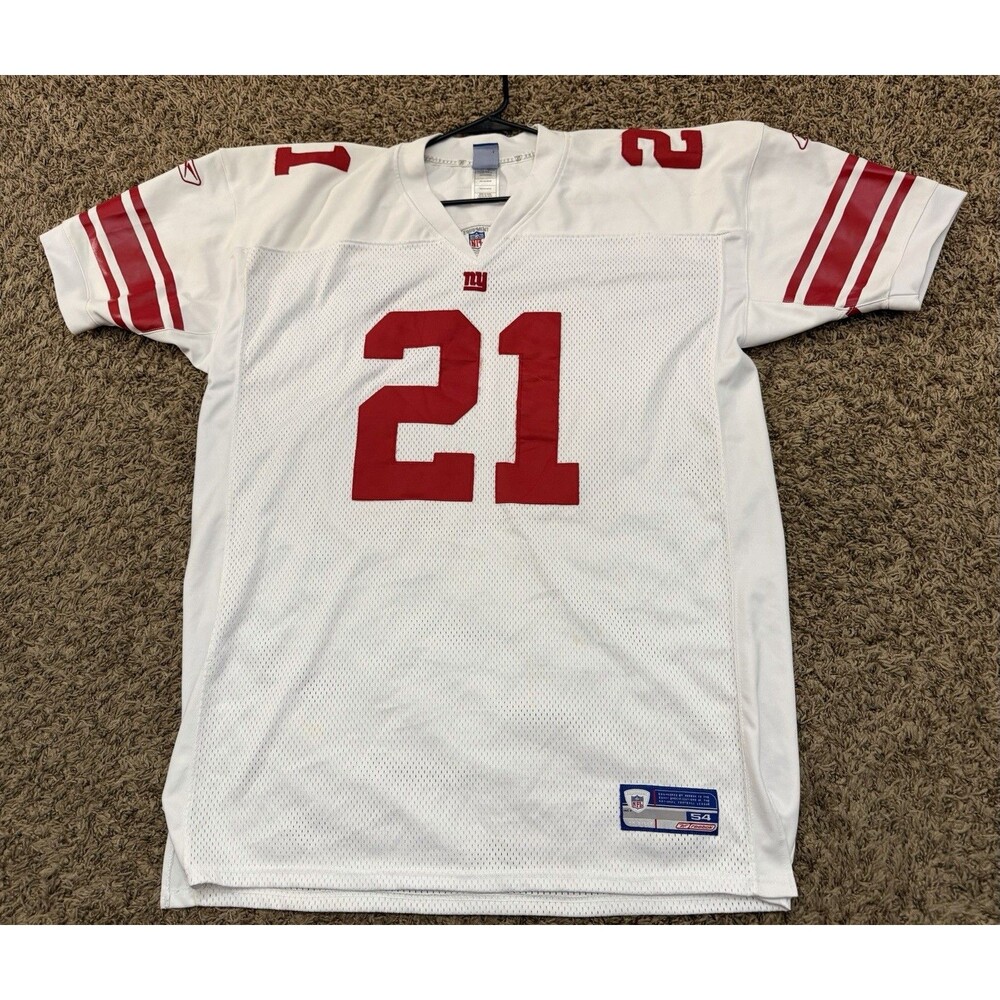 Reebok NFL New York Giants Barber 21 White Football Jersey Mens Size 54 3XL